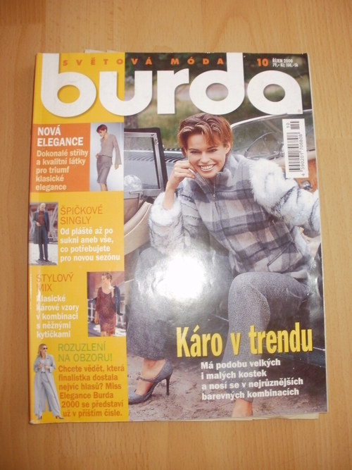 SVĚTOVÁ MÓDA BURDA 10/2000 — foto 1