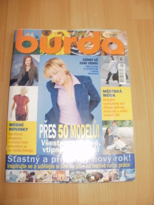 SVĚTOVÁ MÓDA BURDA1/1999 — foto 1