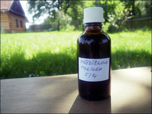 Hřebíčková tinktura — foto 1