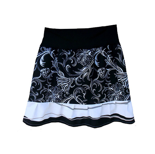 Black and white skirt III. — foto 1