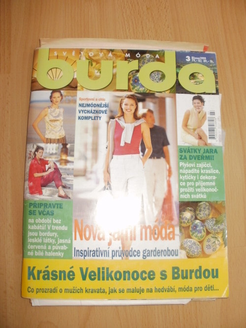 SVĚTOVÁ MÓDA BURDA 3/1999 — foto 1