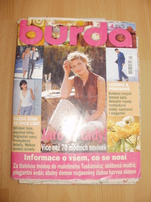SVĚTOVÁ MÓDA BURDA 4/1999 — foto 1