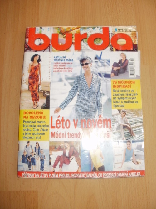 SVĚTOVÁ MÓDA BURDA 5/1999 — foto 1