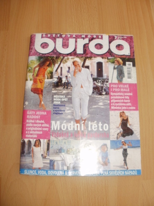 SVĚTOVÁ MÓDA BURDA 7/1999 — foto 1