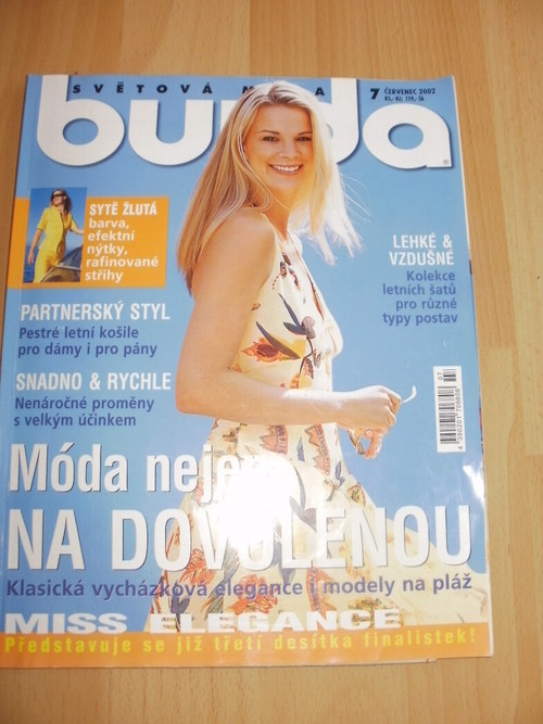 SVĚTOVÁ MÓDA BURDA 7/2002 — foto 1
