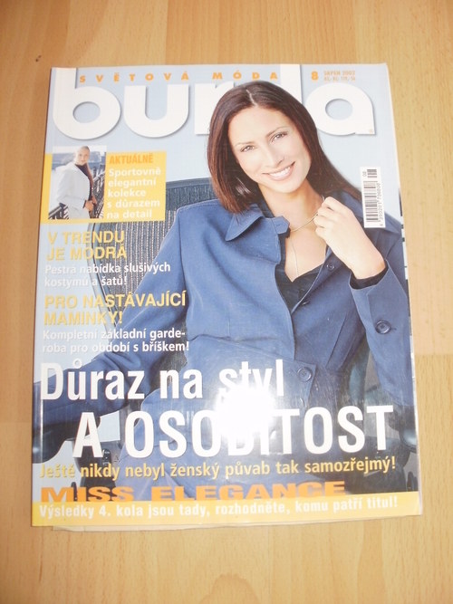 SVĚTOVÁ MÓDA BURDA 8/2002 pro Ladulee — foto 1