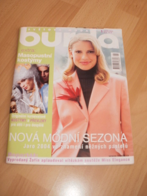 SVĚTOVÁ MÓDA BURDA 1/2004 — foto 1