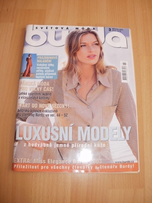 SVĚTOVÁ MÓDA BURDA 3/2003 — foto 1