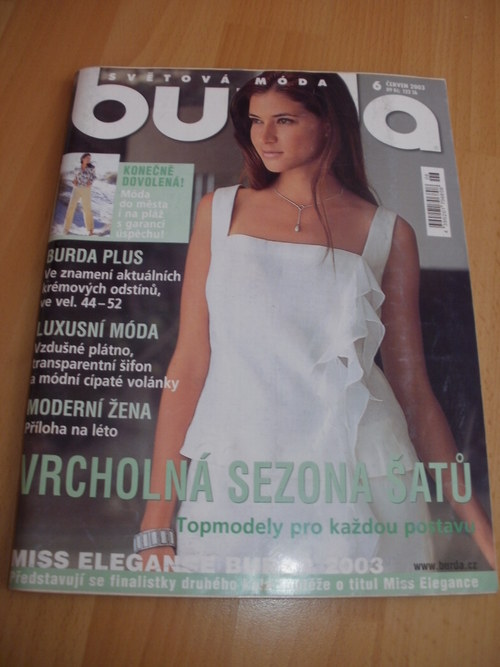 SVĚTOVÁ MÓDA BURDA 6/2003 — foto 1