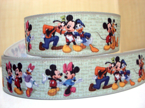 Stuha rypsová š.25 mm: Disney — foto 1
