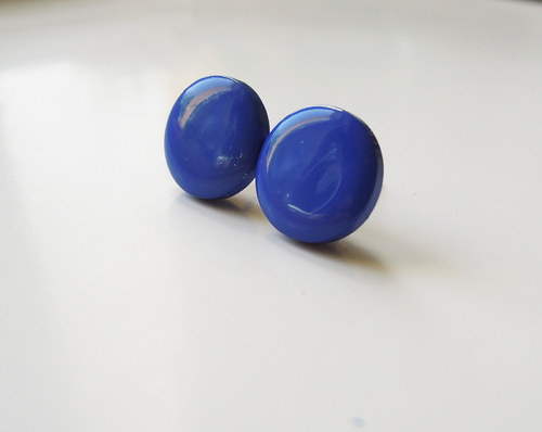Lentilky modré 13mm - chirurgická ocel — foto 1