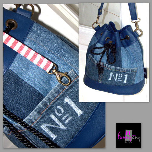 Ráchelka patchwork jeans I. — foto 1