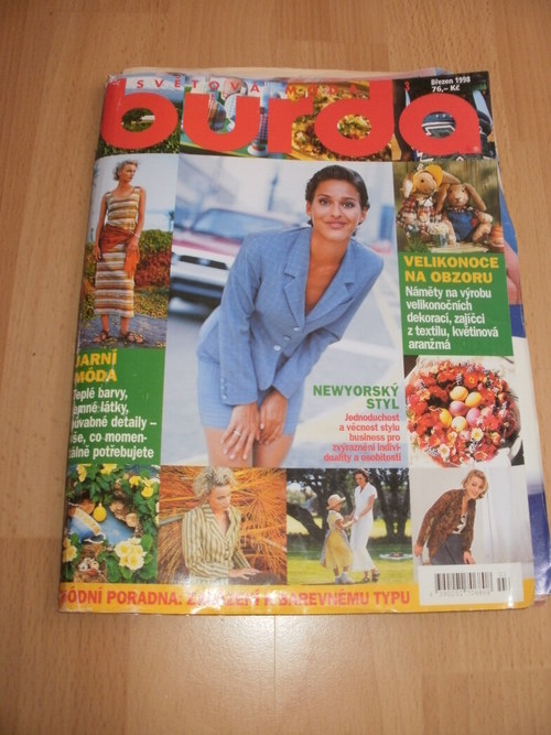 SVĚTOVÁ MODA BURDA 3/1998 — foto 1