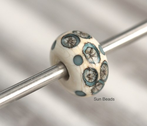 Big hole bead - Mramorová okénka — foto 1