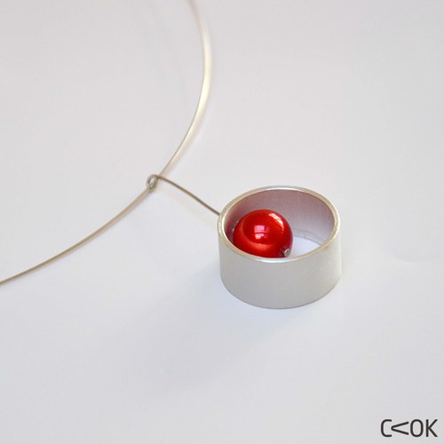 Náhrdelník mini red — foto 1