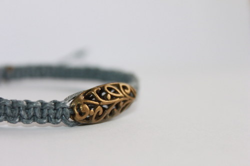 Náramek makramé/shamballa — foto 1