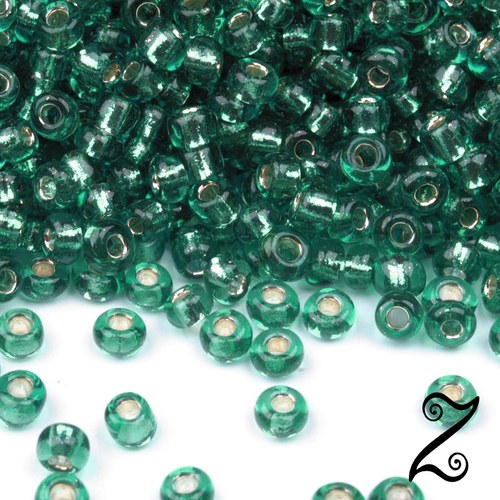 Rokajl, s průtahem, zelenomodrá, 2mm, 50g
