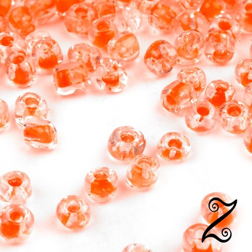 Rokajl, s průtahem NEON, oranžová, 2mm, 50g