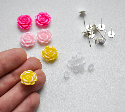 DIY KIT - SUMMER - 6 ks - náušničky
