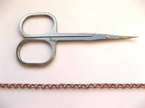 Řetízek č. 32 - měděný - 50 cm — foto 1