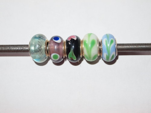 Pandorka 14x7mm 5ks mix! — foto 1