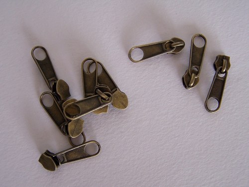 Jezdec ke spirálovému zipu (3 mm) - 10 ks
