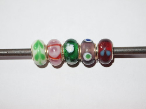 Pandorka 14x7mm 5ks mix! — foto 1