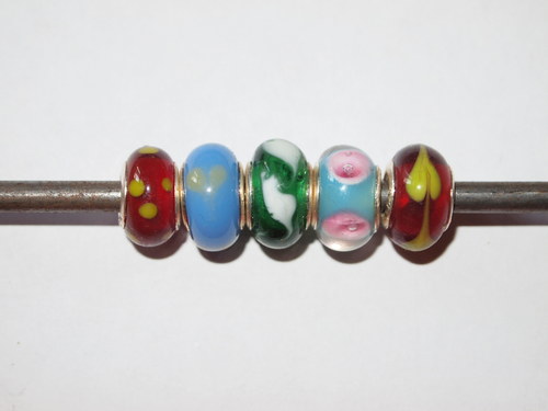 Pandorka 14x7mm 5ks mix! — foto 1