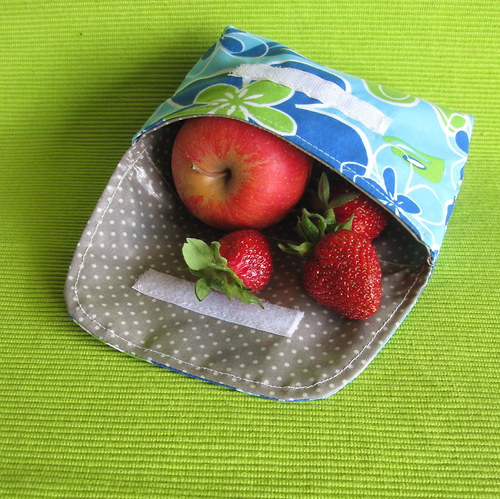 SNACKBAG - modrý květ — foto 1
