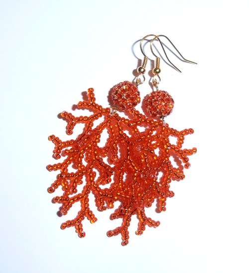 Větvičky shamballa oranž — foto 1