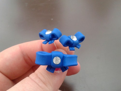Mašle - blue komplet *SLEVA!* — foto 1