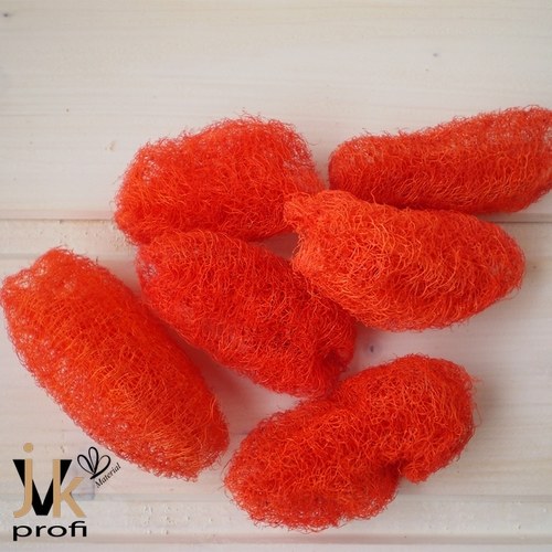 Luffa - oranžová — foto 1