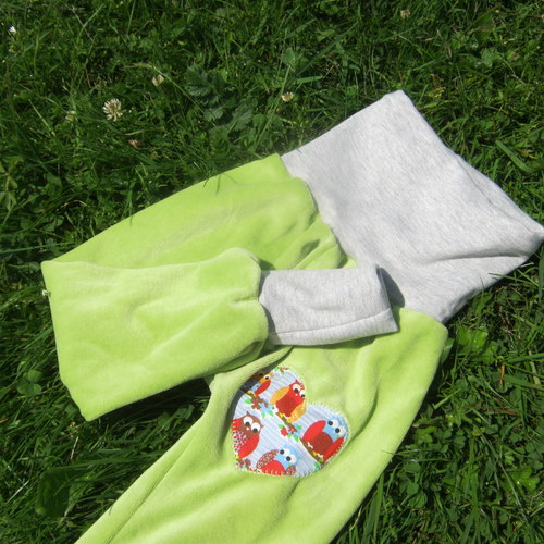 Rostoucí tepláčky pro BKM - 5-24m zelené — foto 1