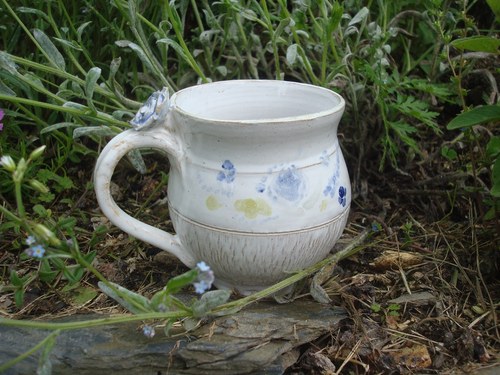 Hrnek Rosa Ile de Bourbon England blue — foto 1