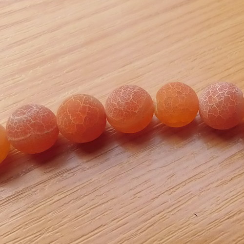 Achát 10mm - 2 kusy