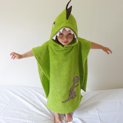 Froté pončo dino 60 cm — foto 1