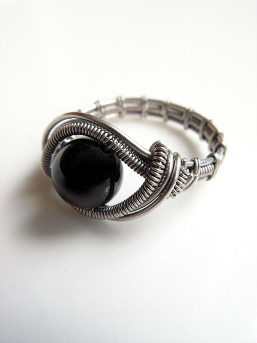 Prsten "Propast" onyx — foto 1