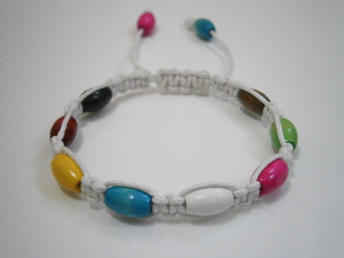 Náramek Shamballa barevný — foto 1