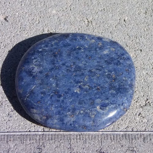 Dumortierit - placka B28 — foto 1