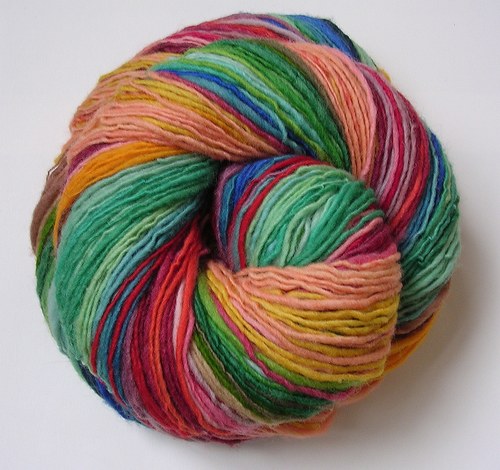 Pastelky plné barev-ručně předené 24mic-332metrů — foto 1