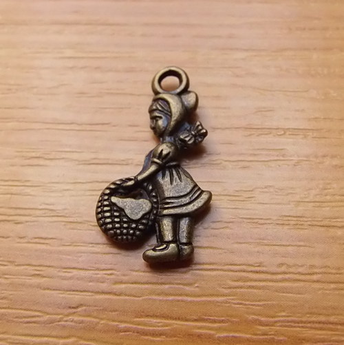 Karkulka- starobronz - 11mm x 21mm — foto 1