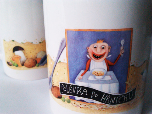Polévka do hrníčku - keramický hrníček
