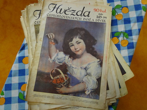Děvčátko s třešněmi/ Hvězda - titulní list