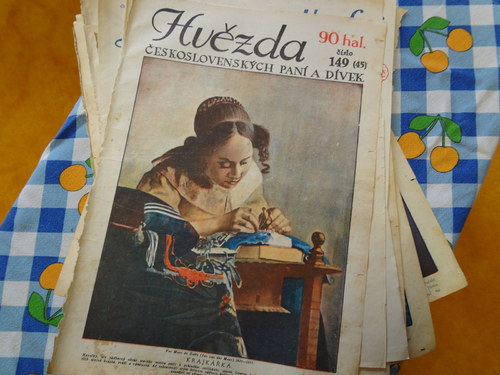 Krajkářka/ Hvězda - titulní list