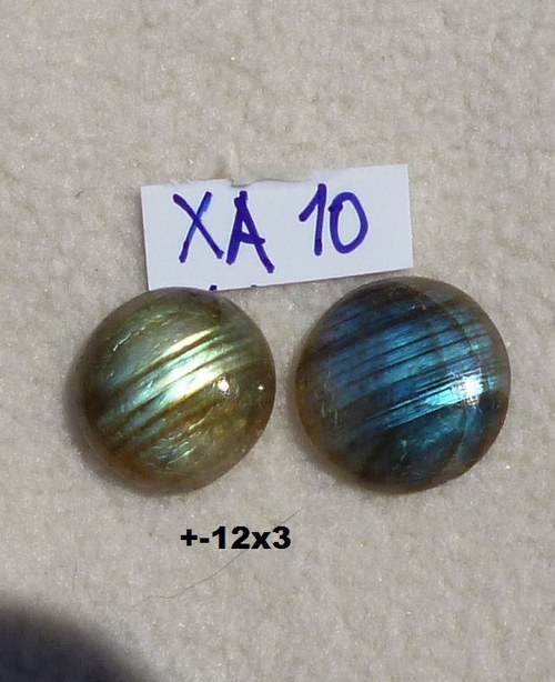 Labradorit -cabochon -set — foto 1