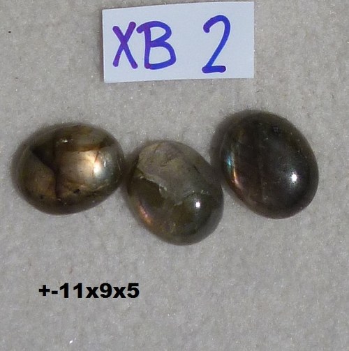 Labradorit -cabochon -set — foto 1