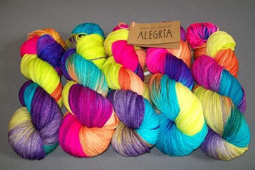 Příze Manos Alegria Fluoro — foto 1
