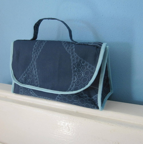 SNACKBAG s uchem- modrý — foto 1