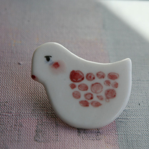 Porcelánče ...Maličká (porcelán.brož) — foto 1