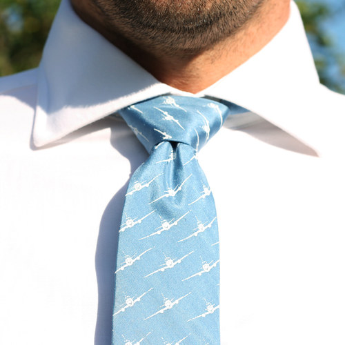 Kravata aviator #2 blue — foto 1